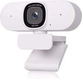 Webcam voor PC - Streaming Camera - Full HD - Wit