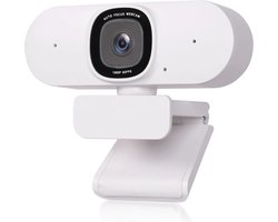 MKSS® Webcam voor PC - Streaming Camera - Full HD - Wit