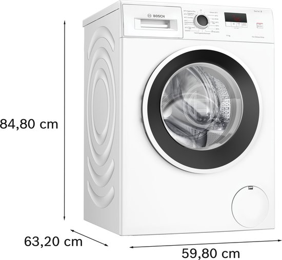 Bosch WGE02404NL - Serie 2 - Wasmachine - 7 kg - 1400 rpm - Energielabel A - SpeedPerfect - Bespaar water met ActiveWater Plus