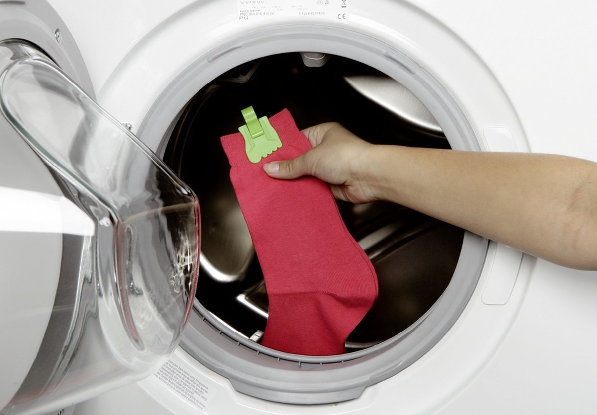 Sokkenclips voor het wassen en drogen van sokken - 60 stuks in