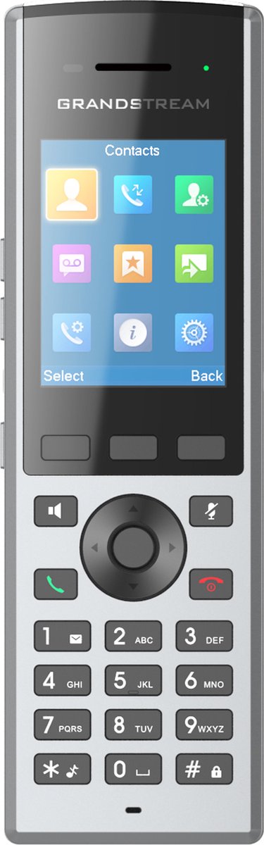 Grandstream Networks DP730 IP telefoon Zwart, Grijs Draadloze handset TFT 10 regels