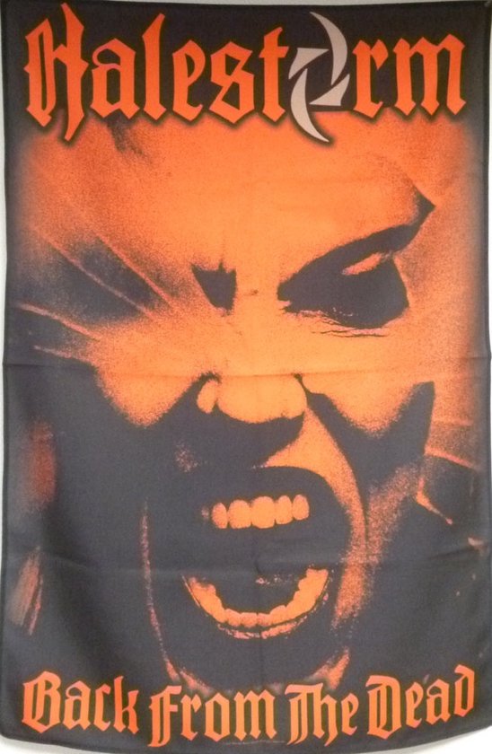 Écusson Brodé Halestorm Back From The Dead - Patch à Coudre Ou à Repasser - Pour Veste, Sac, Casquette