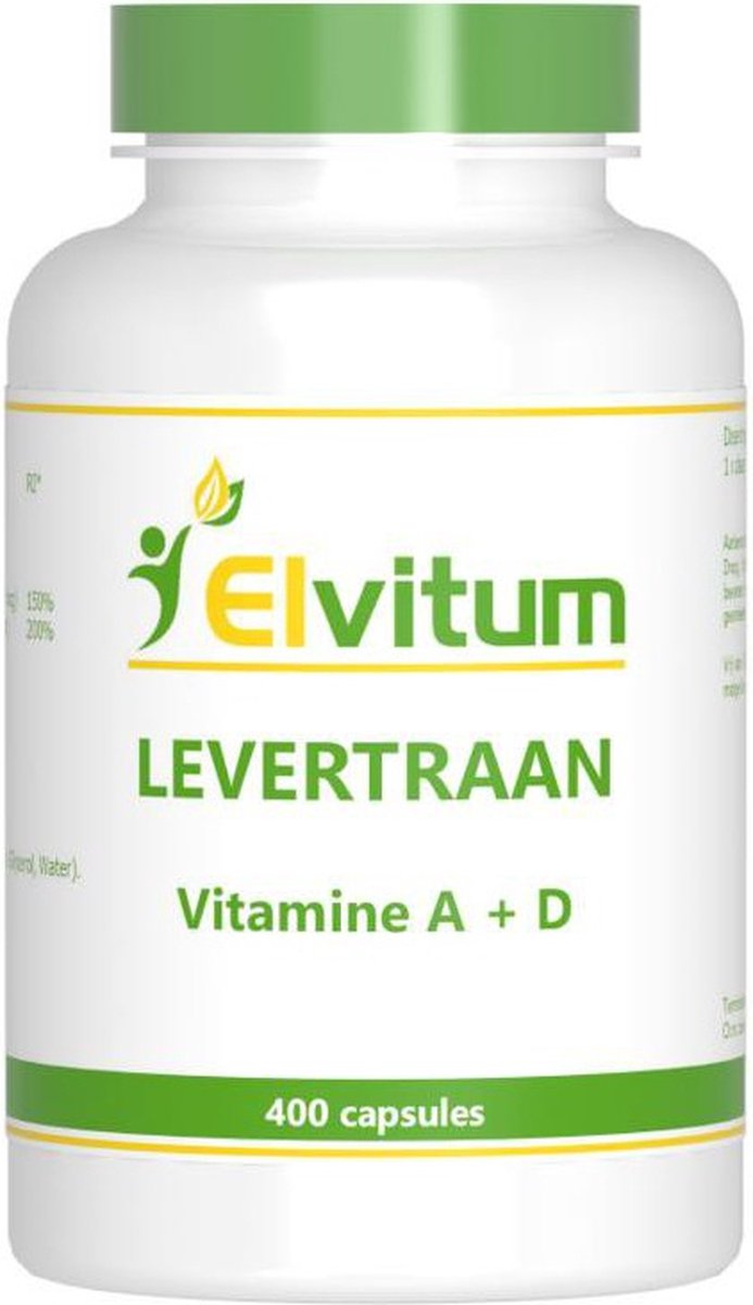 Bol.com Elvitaal Levertraan 400 cap aanbieding