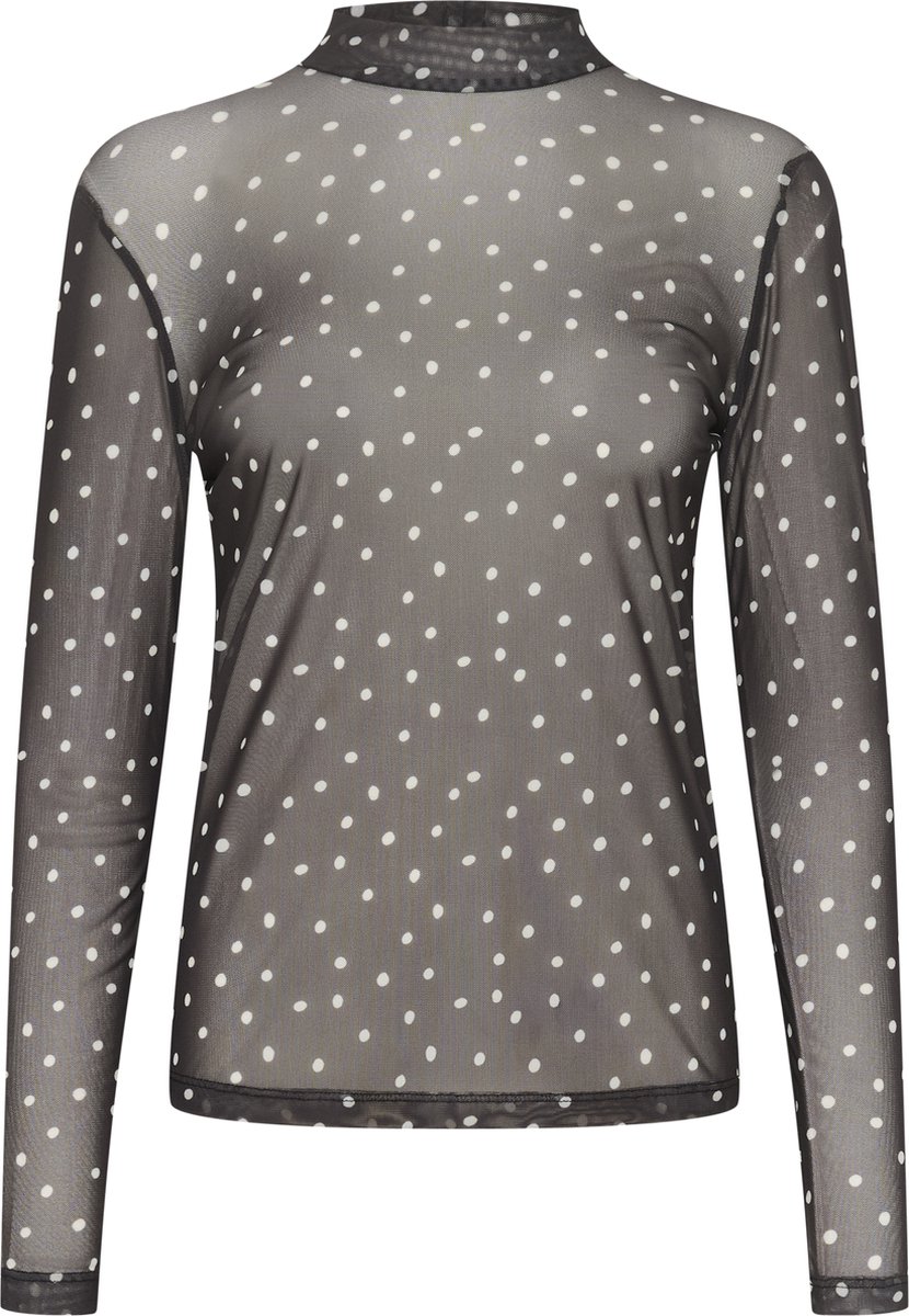 Kaffe KAjohanne LS Top Dames Blouse - Maat S
