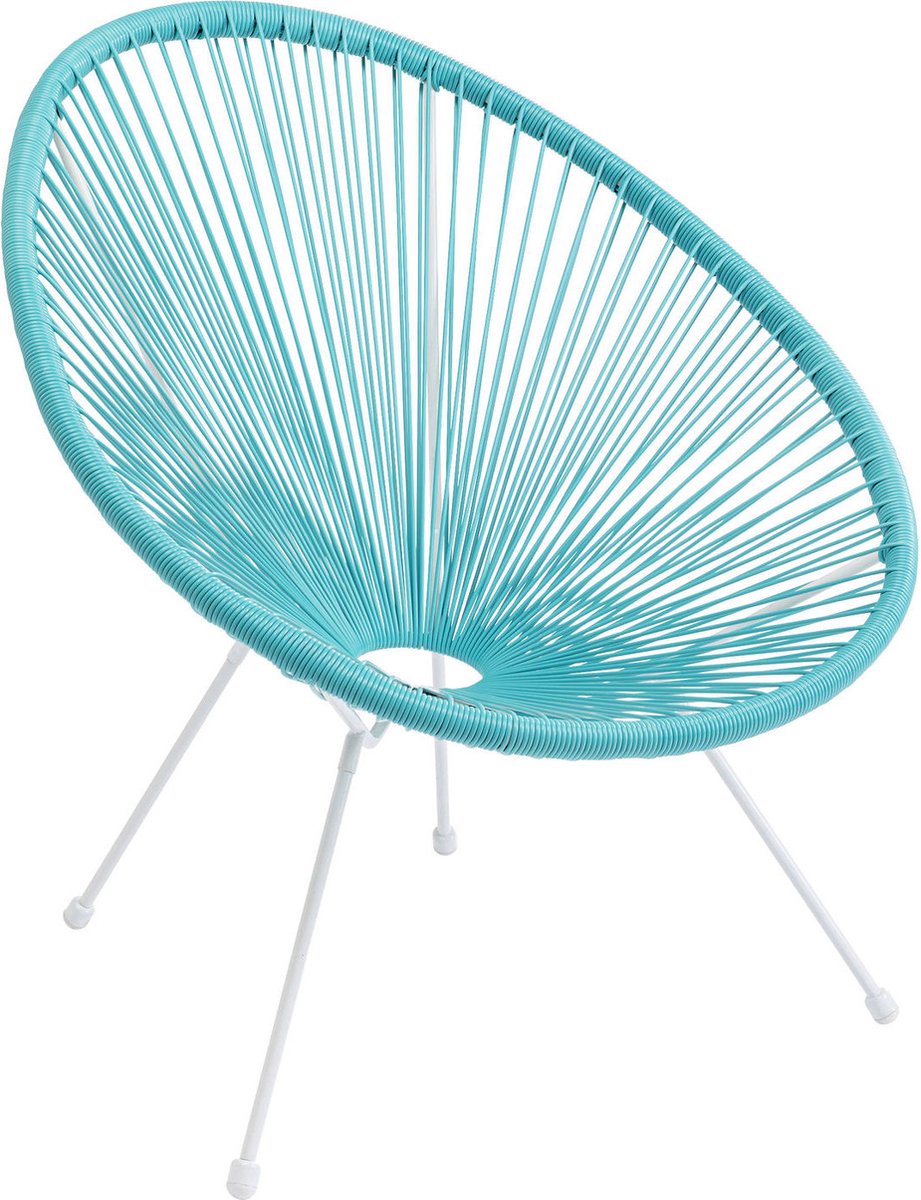Tuinfauteuil Acapulco blauw Kare Design