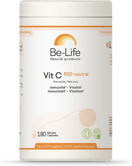 Be-Life Vit C 500 Neutral 180 Capsules