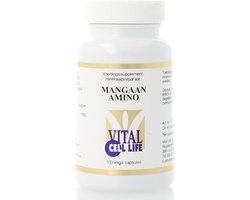 Vital Cell Life Mangaan amino 30mg 100 Vegetarische capsules