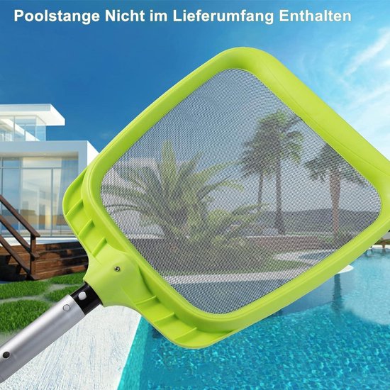 Zwembadschepnet fijnmazig en scheurvast - geschikt voor zwembaden, spa's, tuinvijvers van Poolquip — afbeelding 2