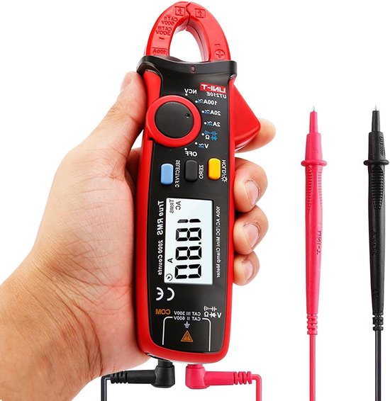 Foto: True rms digital clamp meter ac dc voltage tester yiru uni t ut210 series with ohm measurement and capacitance testing