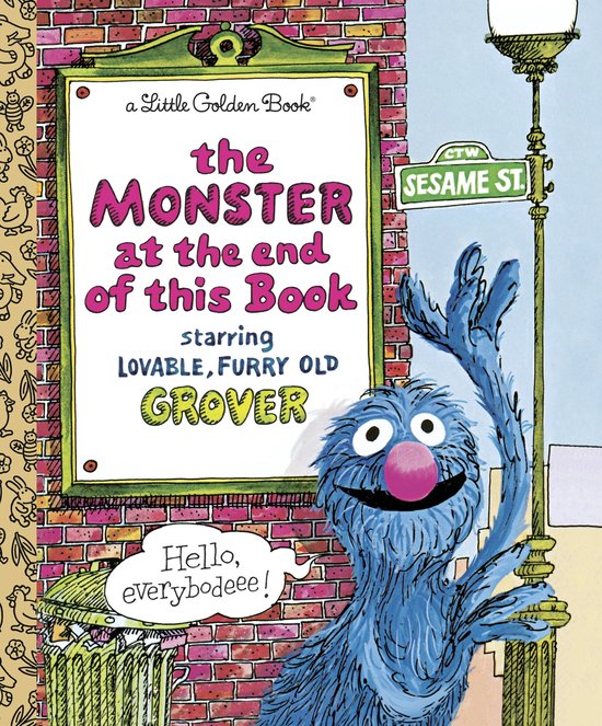 Monster At The End Of The Book - cover
