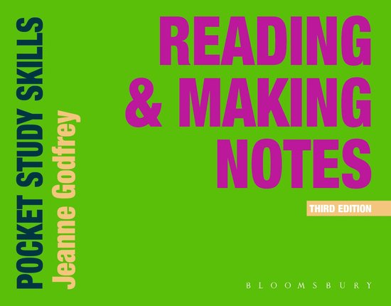 Pocket Study Skills- Reading and Making Notes - cover