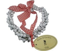 Home & Garden gifts - Hart met belletjes