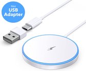 Bol.com Gadgetplace Draadloze oplader 15W - Magnetisch - Geschikt voor Magsafe & iPhone 15/14/13/12 Pro series - Oplaadkabel USB... aanbieding