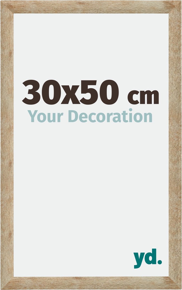 yd. Your Decoration - Fotolijst 30x50 cm - MDF - Goud - Catania