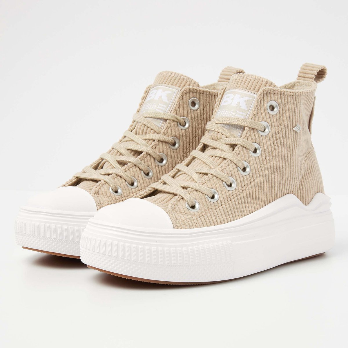 British Knights KAYA FLOW MID Dames sneakers hoog Beige