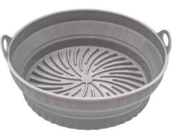 Airfryer siliconen rond mandje – Heteluchtfriteuse siliconen bakvormen - Airfryer accesoires – Heteluchtfriteuse siliconen bakvormen – Airfryer accessoires