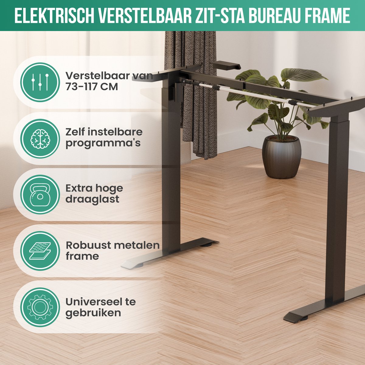 Avalo Avalo Elektrisch Verstelbaar Bureauonderstel - afbeelding 2