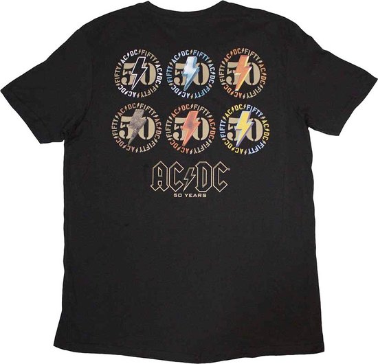 AC/DC - Emblems Heren T-shirt - S - Zwart | bol