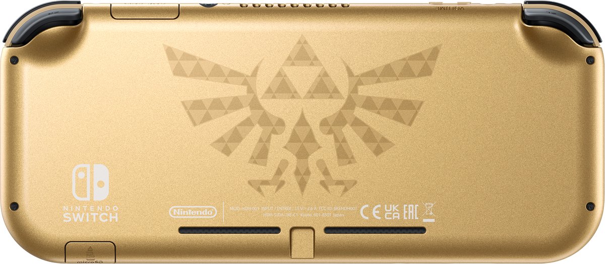 Nintendo Switch Lite Hyrule Edition + 12 mnd NSO Uitbreidingspakket thumbnail 4