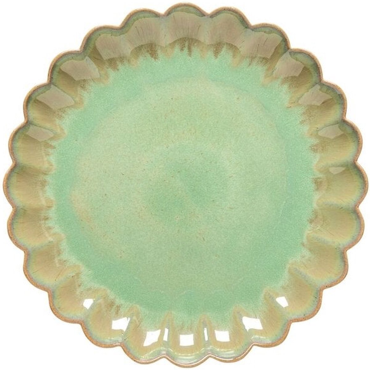 Costa Nova Casafina ecogress - Marrakesh - dinerbord eucalyptus groen - 28 cm rond