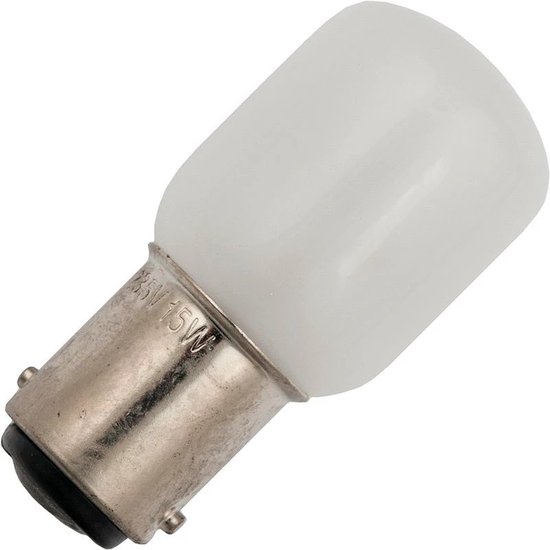 Ampoule tubulaire Schiefer BA15d | 15W 2700K 90lm 220V/230V | Intensité variable Mat