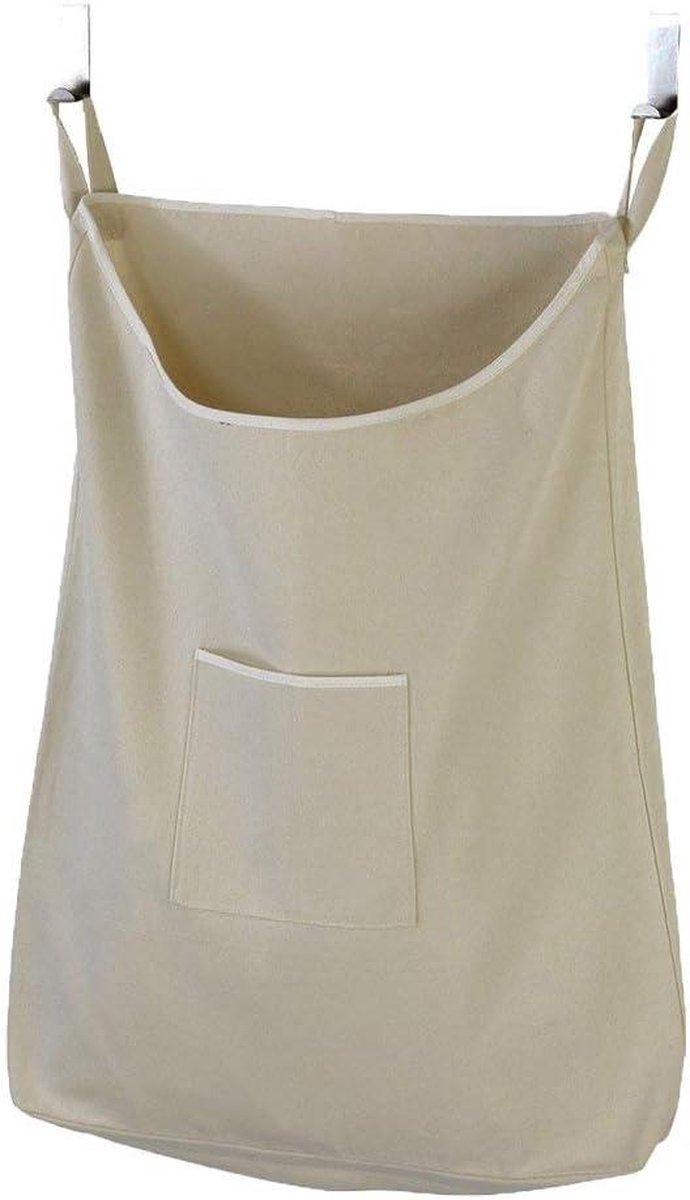 Goedkoopste Tür Wäschesammler Canguro Beige - Grote Capaciteit - Wasmand voor deur Laundary Net