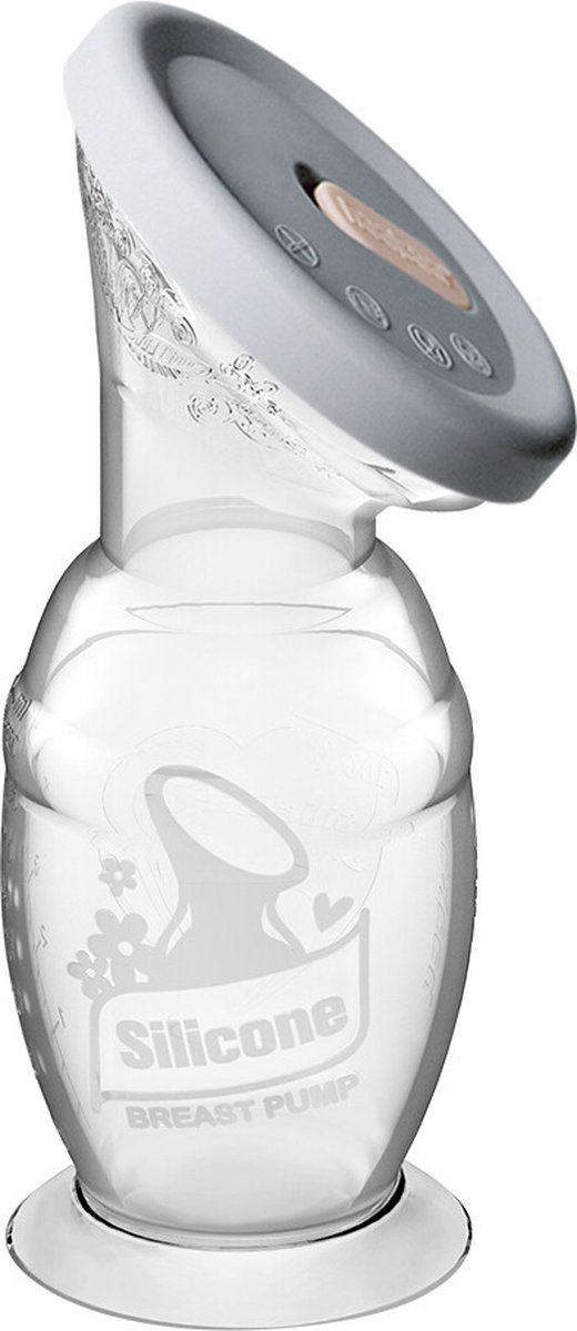 New Mum Starter Pack - Generatie 2 borstkolf 150 ml + deksel + afsluitbare bloem + zoogcompressen - Haakaa van HaaKaa — afbeelding 3