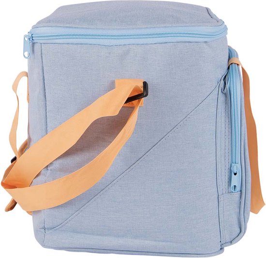 Bo-Camp - Pastel - Koeltas - Montpazier - Blauw - Polyester - 20 Liter van Bo-Camp — afbeelding 4