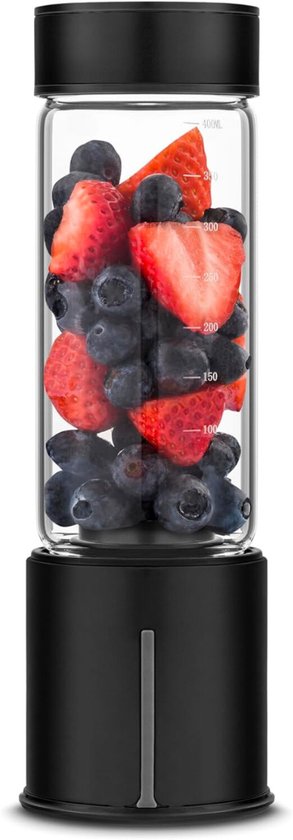 BlendyGo 3® Blender, smoothiemaker, kleine smoothieblender, draagbare