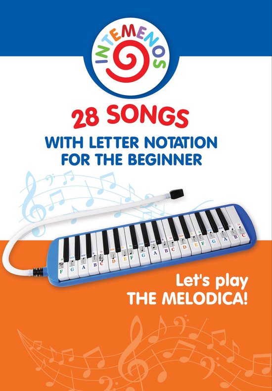 Let's play the melodica! 28 songs with letter notation for t ... - cover