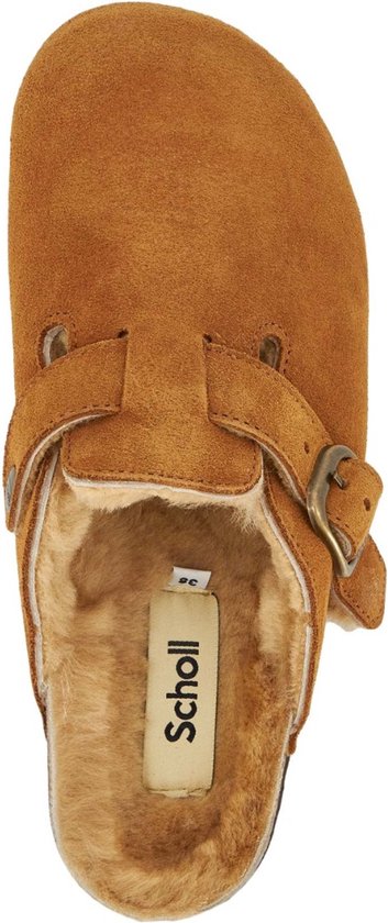 Foto: Scholl footwear cognac scholl footwear pantoffels cognac fae new f sue