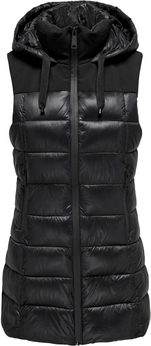 ONLSOPHIE MIX PUFFER WAISTCOAT CC O Zwart