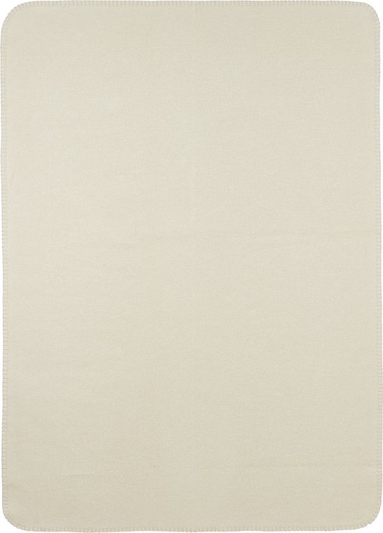 Meyco Baby Uni wiegdeken - geweven - sand - 75x100cm van Meyco — afbeelding 2