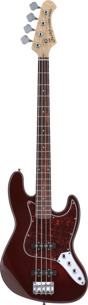 Fazley Classic Series FJB218 Dakota Red elektrische basgitaar