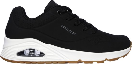 Skechers Uno - Stand On Air - Dames Sneakers - Zwart