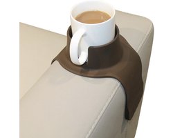 De ultieme bekerhouder voor je bank - Mocha Brown Mug holder