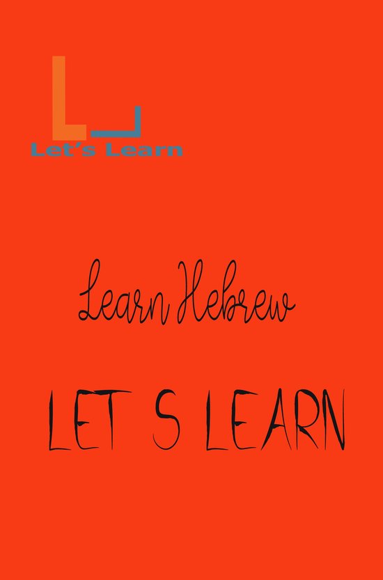 Let's Learn - Learn Hebrew - cover