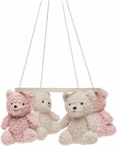 Jollein Baby mobiel Teddy Bear Wild Rose/Naturel