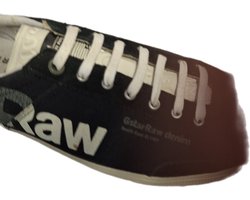 GSTAR/RAW-BLAZON-BLACK-SNEAKER-SUEDE-SIZE 43