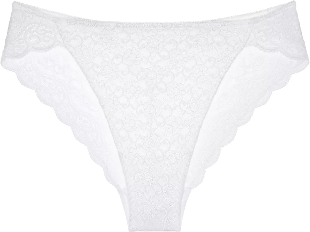 Triumph Amourette Highleg Tai Dames Onderbroek - Wit - Maat 36