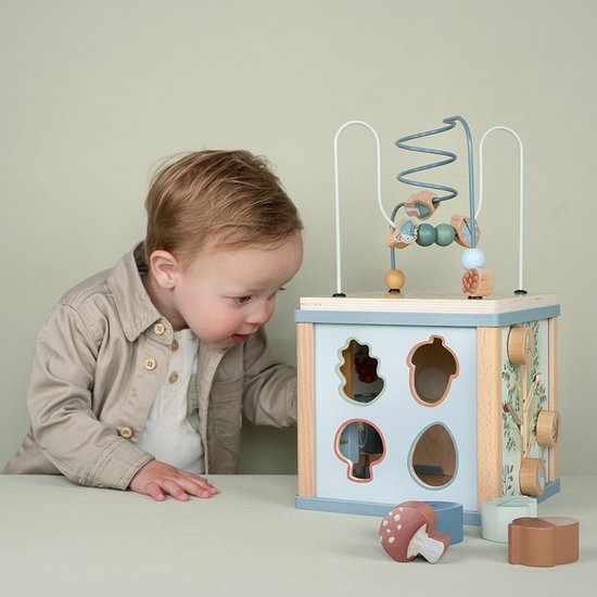 Little Dutch Houten Activiteitenkubus - Forest Friends FSC van Little Dutch — afbeelding 5