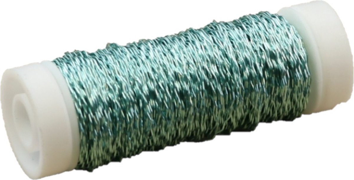 Metaal Draad 25gram Ijs Blauw