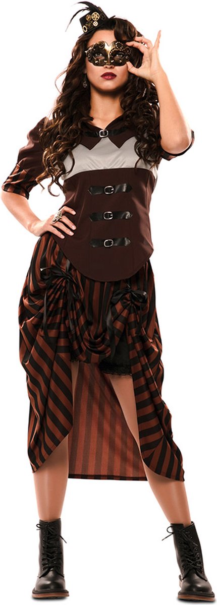 EUROCARNAVALES - Steampunk Kostuum Vrouwen - XL