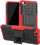 Hoesje geschikt voor Xiaomi Redmi Go - Schokbestendige Back Cover - Rood