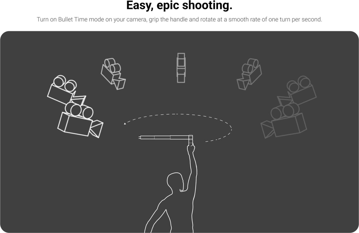 Insta360 Bullet Time Bundle statieven en statief accessoires thumbnail 2