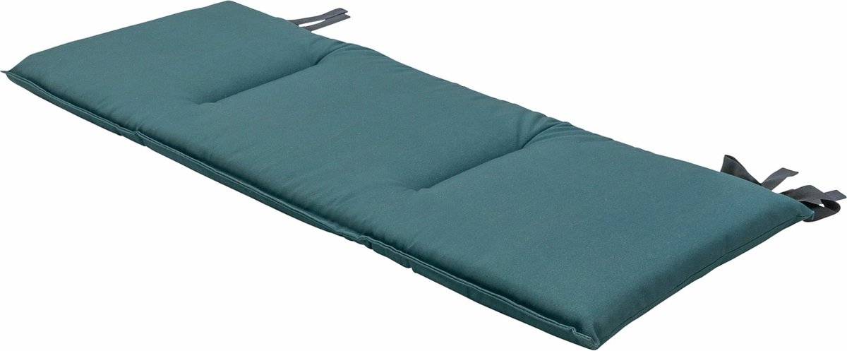 Madison - Bankkussen - Eco Aegean Blue - 150x48cm - Tuinbankussen - Buitenbank - Tuinkussen - Blauw - Weerbestendig