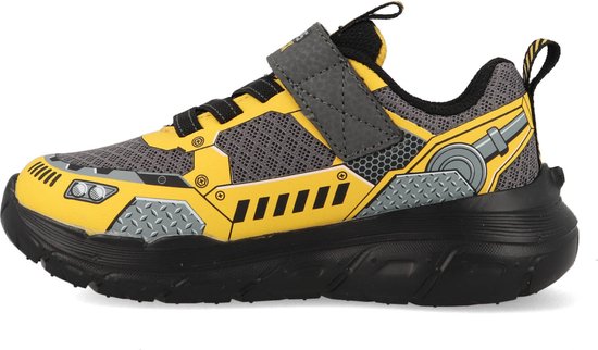 "Skechers Skech Tracks Baskets pour femmes Garçons - Grijs; Jaune - Taille 22"