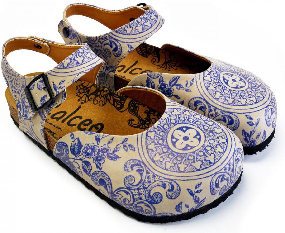 GOBY Patroon Clogs Slippers -Hoge kwaliteit Handmade