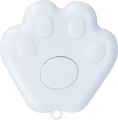 Pets Collection - Huisdier Smart Tracker - Bluetooth- Lokatie Tracer voor Huisdier Hond/Kat - Halsband Accessoires - Wit