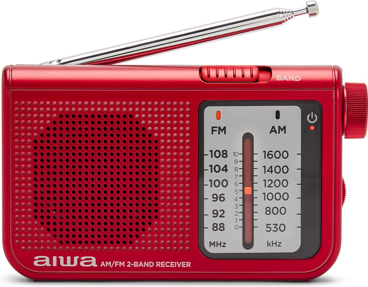 Transistor Radio Aiwa AM/FM Red